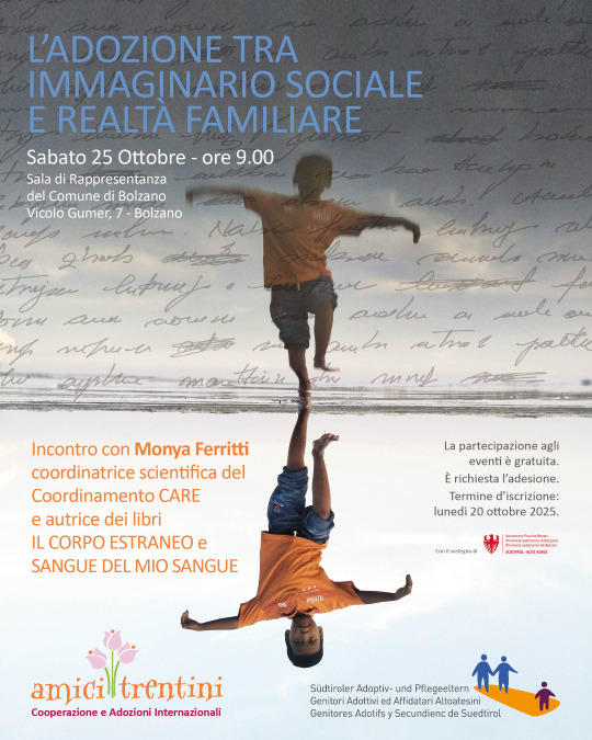 L'adozione tra immaginario sociale e realtà familiare - Incontriamo Monya Ferritti (Bolzano)